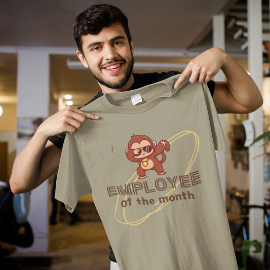 Employee of the Month T-Shirt – Perfect Gift for Remote Workers & Office Heroes