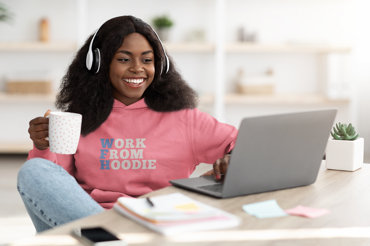 Work From Hoodie – Perfect for Remote Workers & WFH Days